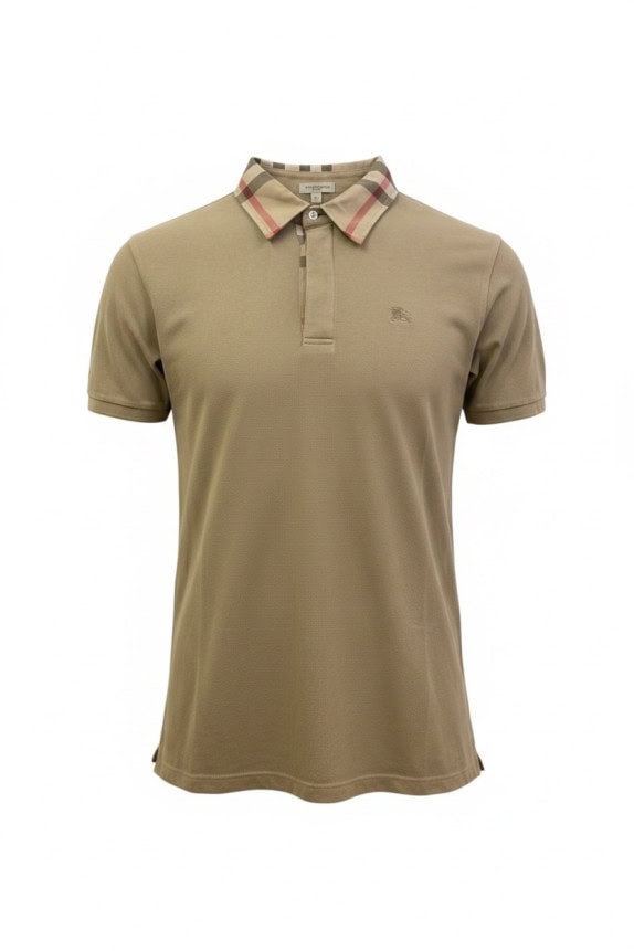 BURBERRY POLO SHIRT CLASSIC BEIGE ΑΝΤΡΙΚΟ PRE OWNED L