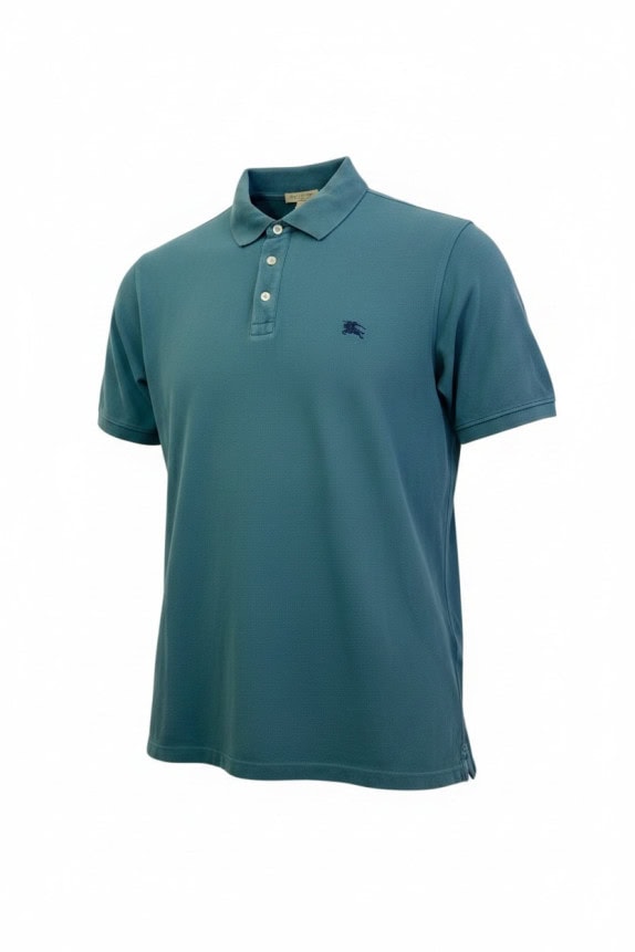 BURBERRY POLO SHIRT MINIMAL ΜΠΛΕ ΑΝΤΡΙΚΟ PRE OWNED L