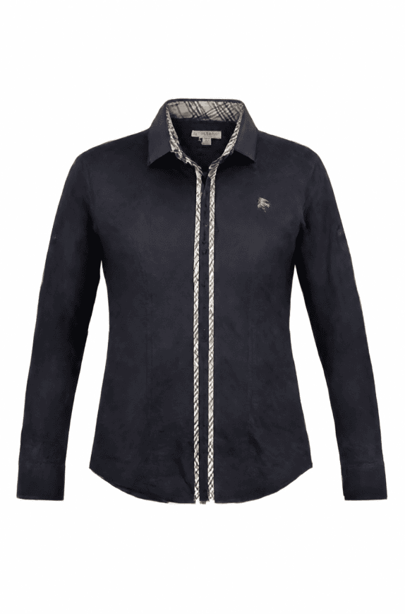 BURBERRY ΠΟΥΚΑΜΙΣΟ CLASSIC ΜΑΥΡΟ ΑΝΤΡΙΚΟ PRE OWNED Μ