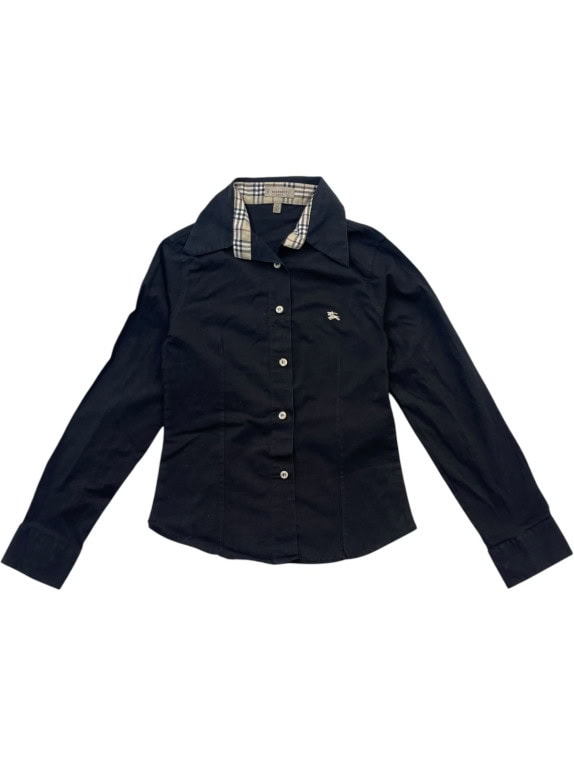 BURBERRY ΠΟΥΚΑΜΙΣΟ MINIMAL ΜΑΥΡΟ ΓΥΝΑΙΚΕΙΟ PRE OWNED M
