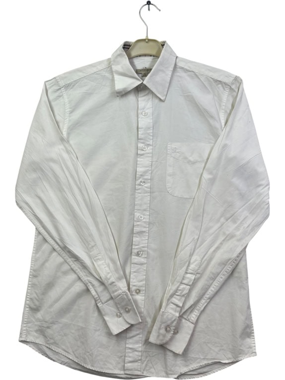 BURBERRY camicia vintage bianca da uomo M pre-owned