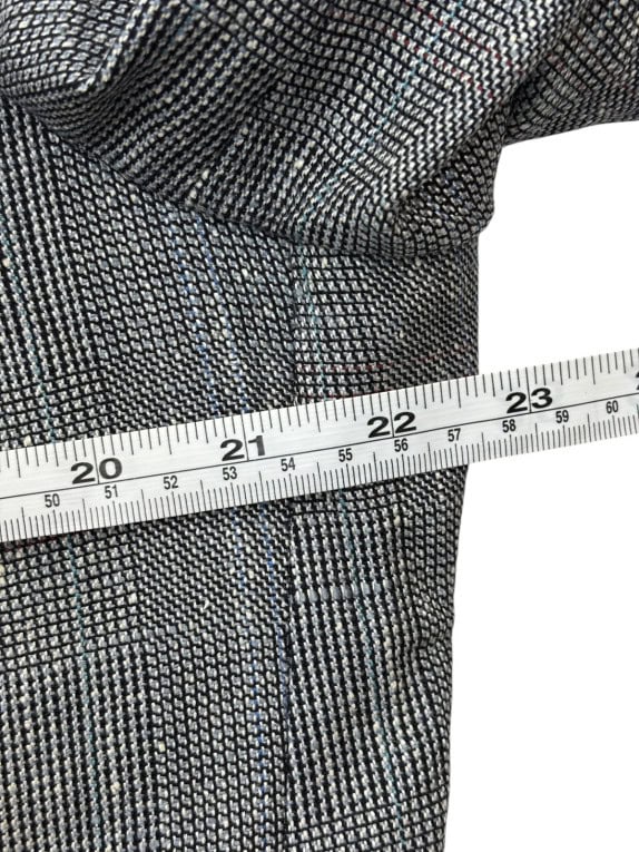 BURBERRY BLAZER VINTAGE GREY MENS PRE OWNED M