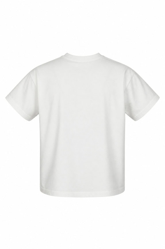 BURBERRY T SHIRT GRAPHIC WHITE UOMO PRE OWNED L