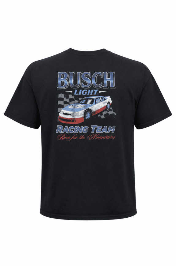 BUSCH LIGHT GRAFIC TEE RACING TEAM ΜΑΥΡΟ ΑΝΤΡΙΚΟ PRE OWNED XXL