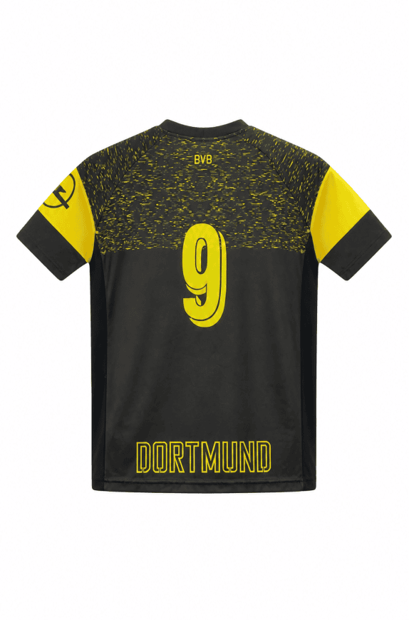 BVB GRAPHIC TEE SPORTSWEAR BLACK YELLOW MEN PRE OWNED M