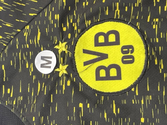 BVB GRAPHIC TEE SPORTSWEAR BLACK YELLOW MEN PRE OWNED M