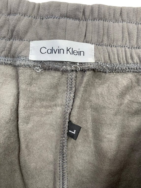 Calvin Klein Φόρμα Παντελόνι Casual Logo Γκρι Ανδρική  L