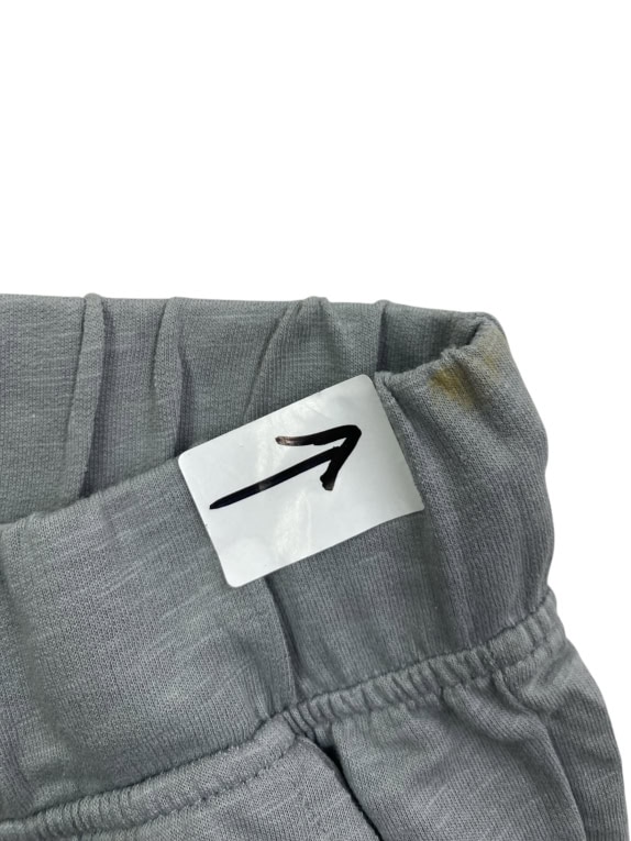 Calvin Klein Pantaloni della tuta casual con nastro logo grigio da uomo S