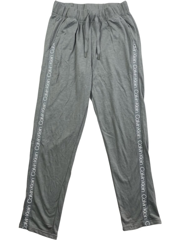 Calvin Klein Φόρμα Παντελόνι Casual Logo Tape Γκρι Ανδρικό S