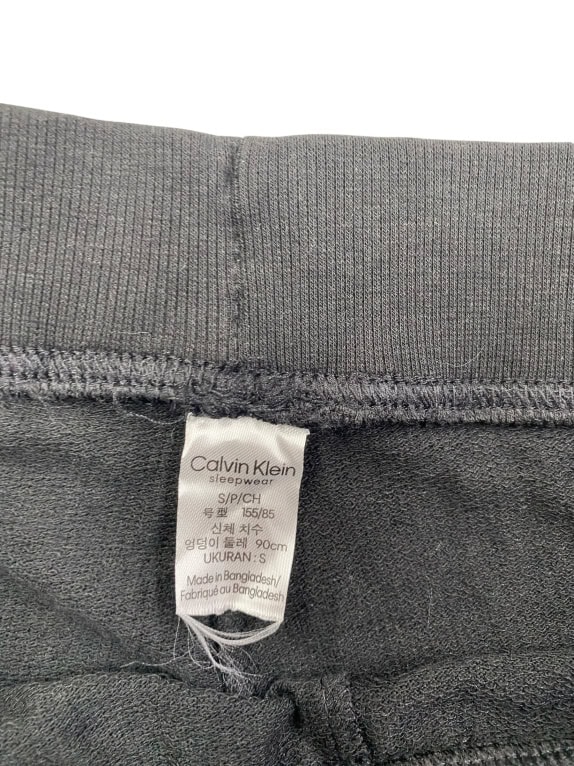 Calvin Klein Φόρμα Παντελόνι Sleepwear Casual Logo Μαύρο Unisex S