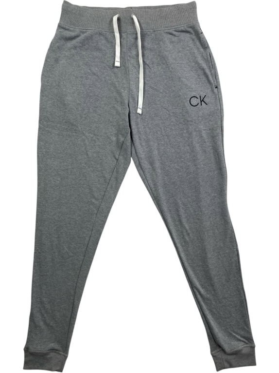 Calvin Klein Φόρμα Παντελόνι Sleepwear Casual Logo Γκρι Unisex S