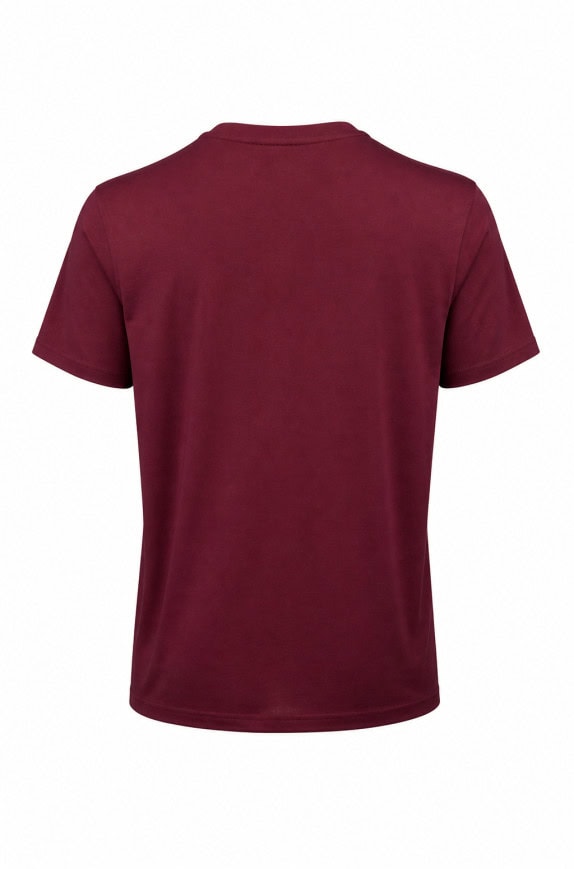 CALVIN KLEIN JEANS T SHIRT GRAPHIC MINIMAL BORDEAUX UOMO PRE OWNED L
