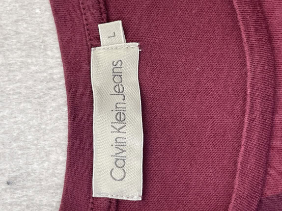 CALVIN KLEIN JEANS GRAPHIC TEE ΜΠΟΡΝΤΟ ΓΥΝΑΙΚΕΙΟ PRE OWNED L