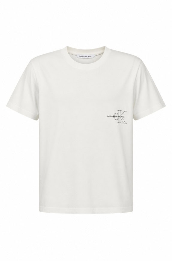 CALVIN KLEIN JEANS GRAPHIC TEE OFF WHITE ΑΝΤΡΙΚΟ PRE OWNED L