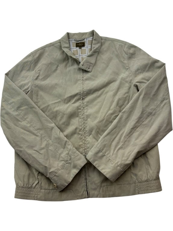 CALVIN KLEIN JEANS HARRINGTON JACKET MINIMAL BEIGE MENS PRE OWNED XL