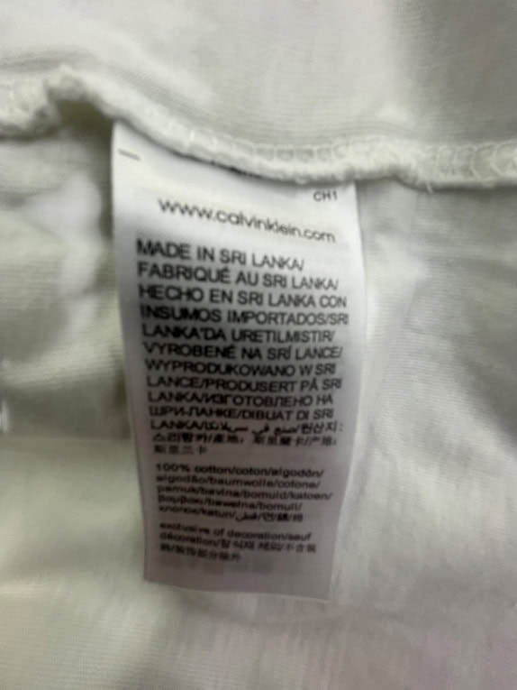 CALVIN KLEIN JEANS ΜΠΛΟΥΖΑΚΙ VERTICAL LOGO ΛΕΥΚΟ ΑΝΔΡΙΚΟ M