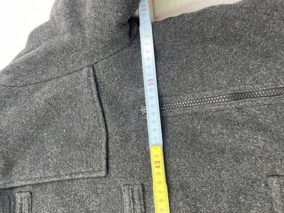 90s CALVIN KLEIN JEANS ΠΑΛΤΟ MINIMAL ΜΑΥΡΟ ΑΝΤΡΙΚΟ PRE OWNED L