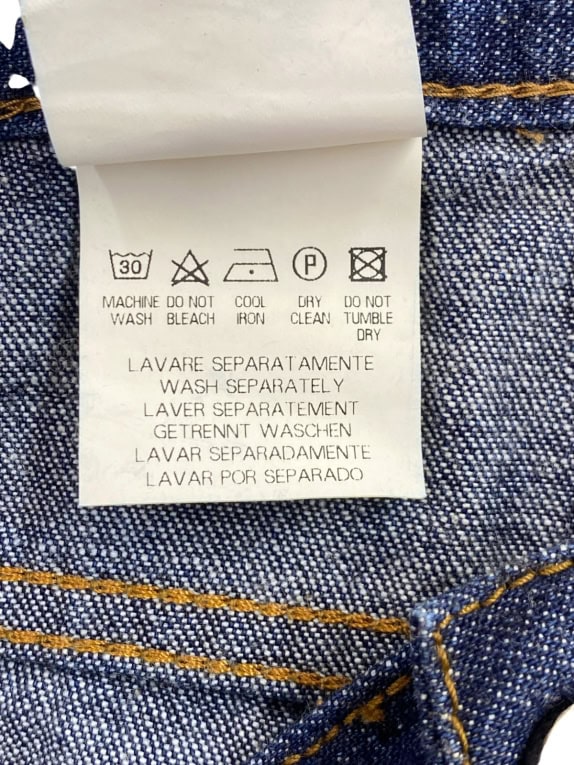 CALVIN KLEIN JEANS STRAIGHT LEG NAVY ΑΝΤΡΙΚΟ PRE OWNED M