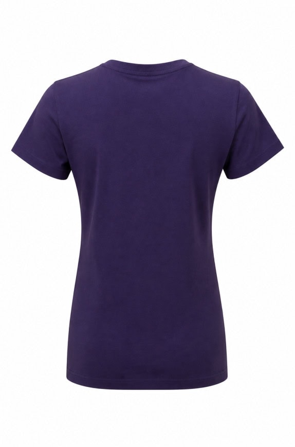 CALVIN KLEIN JEANS T SHIRT RHINESTONE PURPLE WOMEN PRE OWNED S
