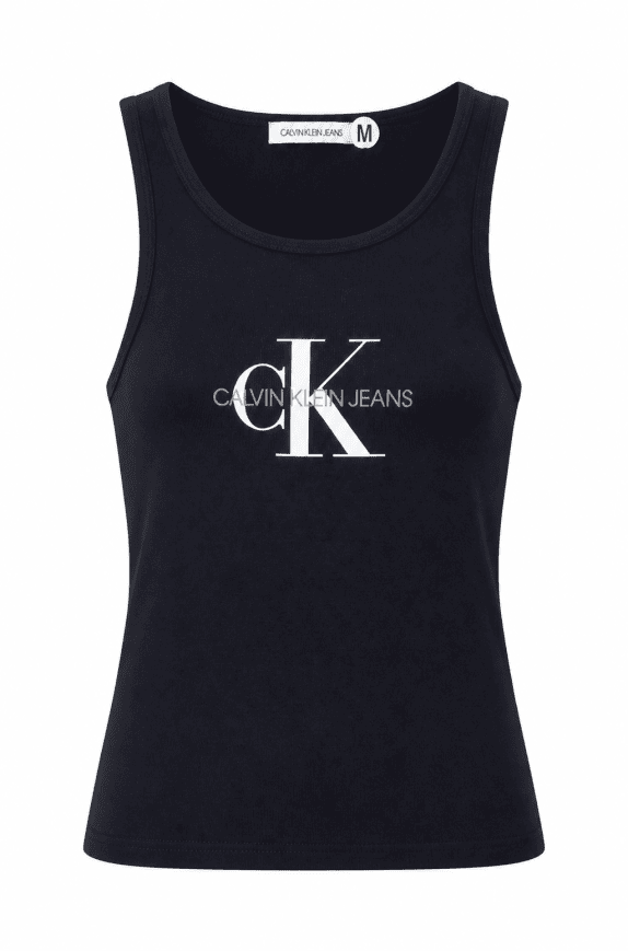CALVIN KLEIN JEANS TOP GRAPHIC ΜΑΥΡΟ ΓΥΝΑΙΚΕΙΟ PRE OWNED M