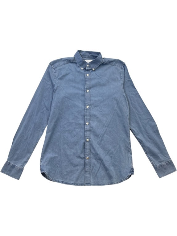 CALVIN KLEIN JEANS ΤΖΙΝ ΠΟΥΚΑΜΙΣΟ WASHED ΜΠΛΕ ΑΝΤΡΙΚΟ PRE OWNED M
