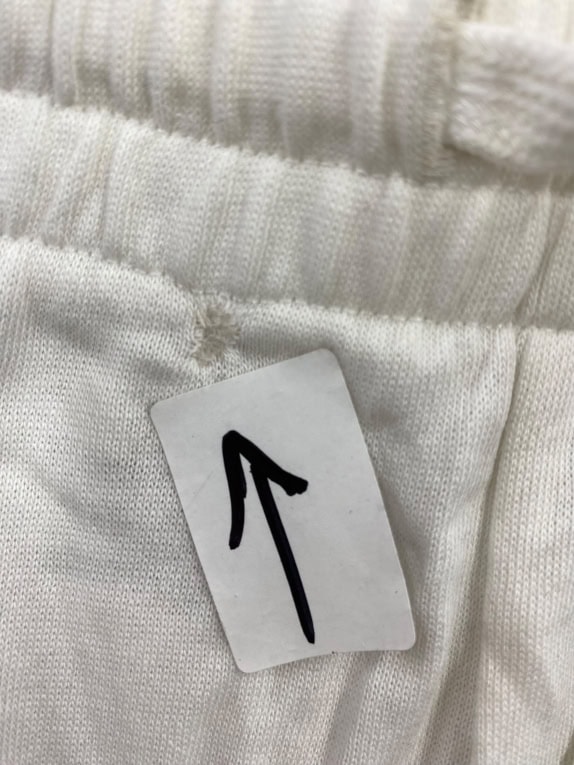 Calvin Klein Λευκό Φούτερ Παντελόνι Jogger Logo Ανδρικό XL