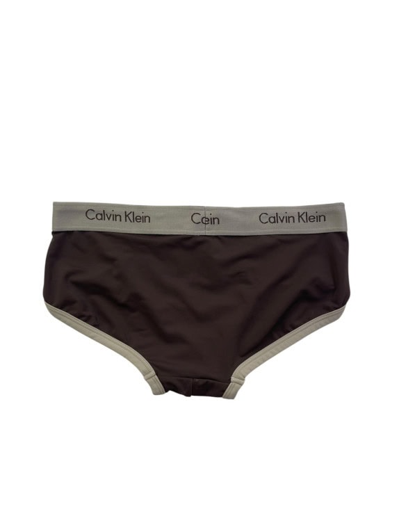 CALVIN KLEIN SLIP MINIMAL BROWN MEN PRE OWNED M