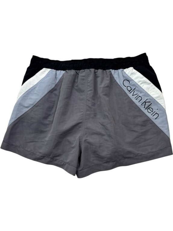 CALVIN KLEIN SWIM SHORTS SPORTSWEAR BLACK MENS PRE OWNED L
