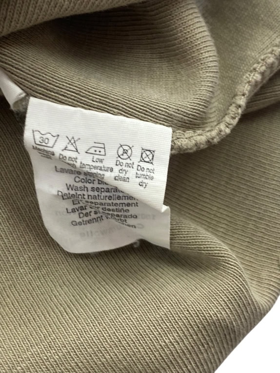 CALVIN KLEIN Maglia a maniche lunghe kaki UNISEX XL