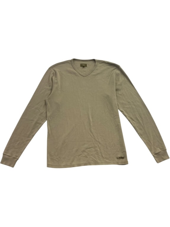 CALVIN KLEIN Maglia a maniche lunghe kaki UNISEX XL
