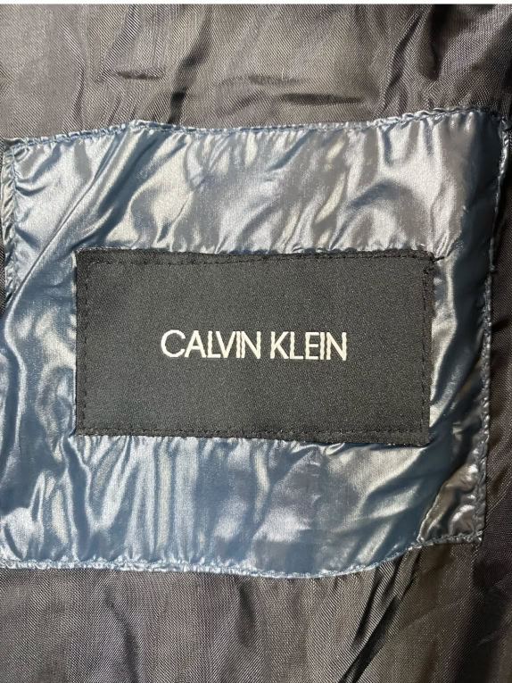 CALVIN KLEIN ΜΠΟΥΦΑΝ PADDED ΜΠΛΕ ΑΝΔΡΙΚΟ L