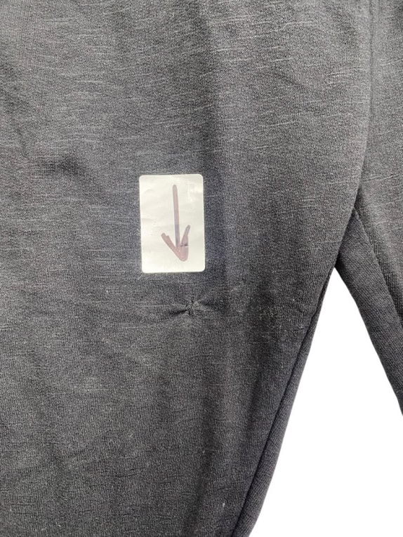 CALVIN KLEIN SWEATPANTS LOGO TAPE BLACK MENS L