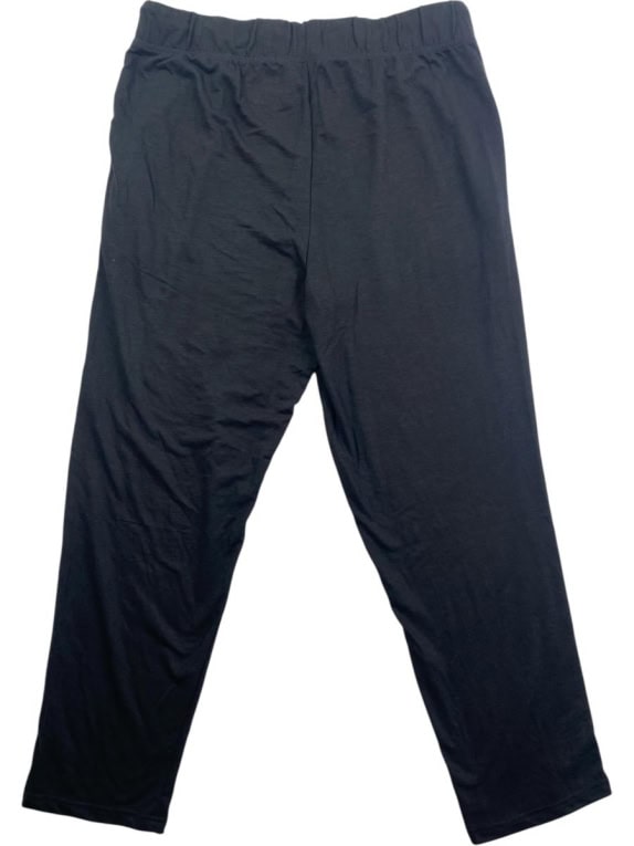 CALVIN KLEIN SWEATPANTS LOGO TAPE BLACK MENS L