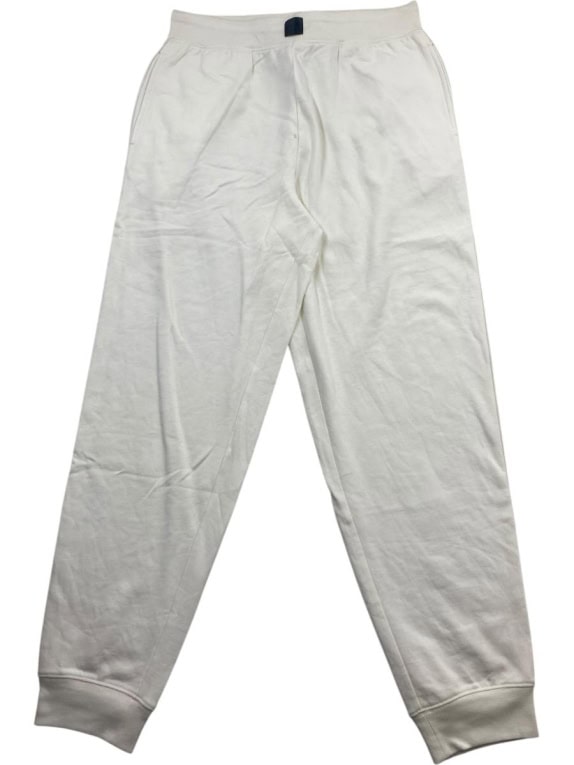 CALVIN KLEIN Παντελόνι Φόρμας Jogger Με Κεντημένο Λογότυπο Off-White Ανδρικό XL