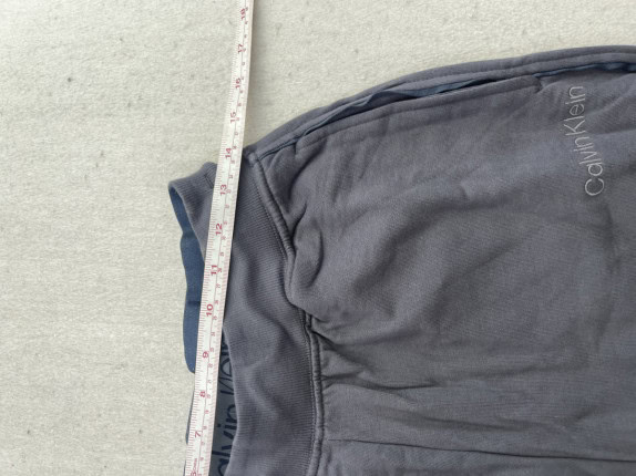 CALVIN KLEIN PANTALONI TUTA MINIMAL GRIGIO UOMO PRE OWNED S