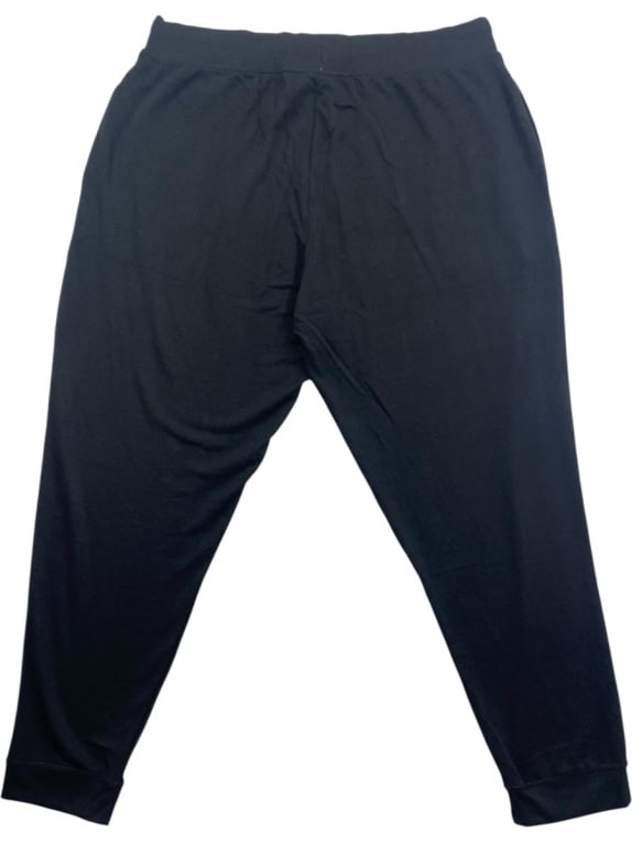 CALVIN KLEIN PANTALONE DA TUTA SLEEPWEAR CON LOGO CK NERO DA UOMO XL