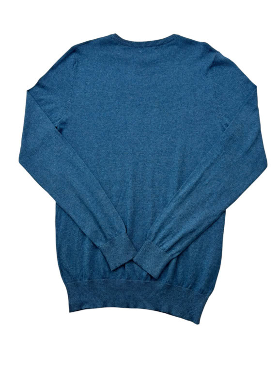CALVIN KLEIN ΠΛΕΚΤΗ ΜΠΛΟΥΖΑ MINIMAL ΜΠΛΕ ΑΝΔΡΙΚΟ PRE OWNED L