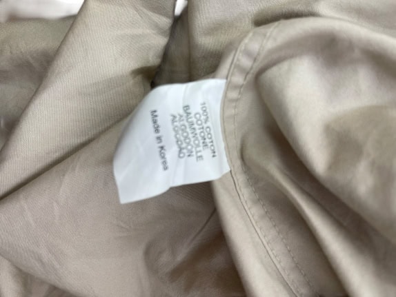 Calvin Klein Πουκάμισο Minimal Μπεζ Ανδρικό XL