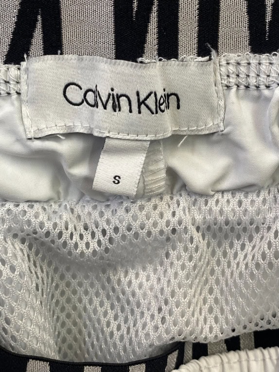 CALVIN KLEIN SHORTS STREETWEAR OFF WHITE UOMO PRE OWNED S