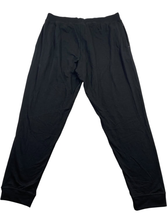 CALVIN KLEIN Sleepwear Φόρμα Παντελόνι Minimal Logo Μαύρη Ανδρική XL