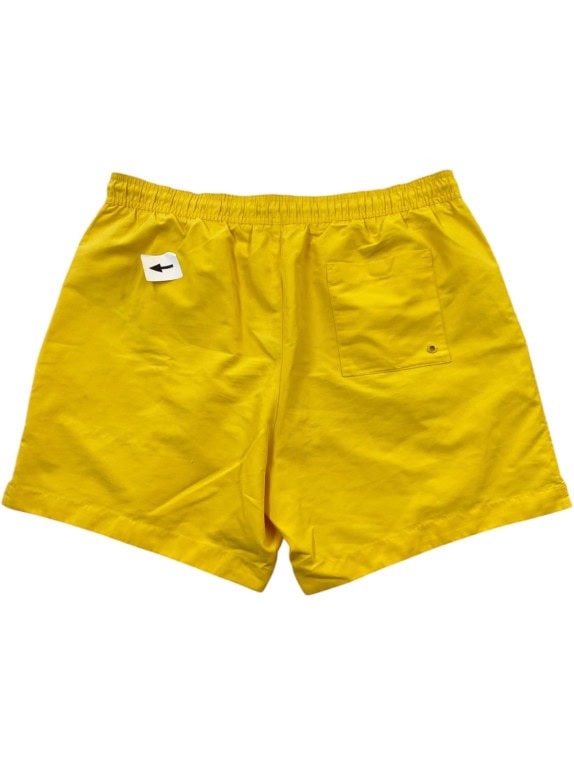 CALVIN KLEIN SWIMWEAR BERMUDA SHORTS SPORTY GIALLO UOMO PRE OWNED L