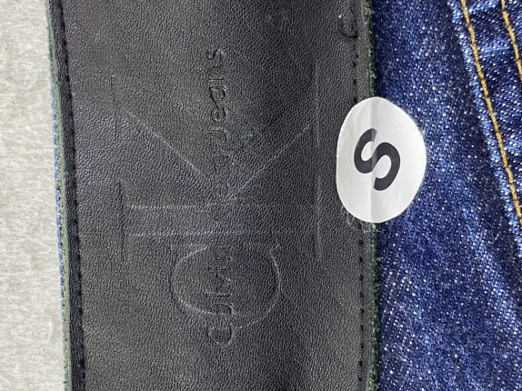 CALVIN KLEIN JEANS CLASSIC BLUE MENS PRE OWNED S