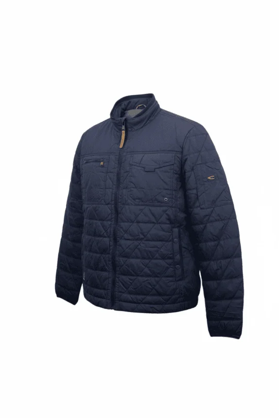 Camel Active Giacca Trapuntata Casual Navy da Uomo XL