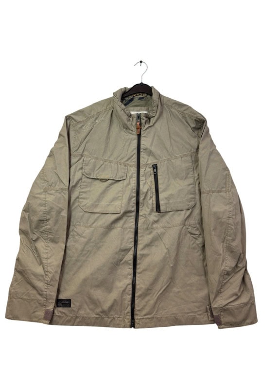 CAMEL ACTIVE GIACCA UTILITY BEIGE UOMO PRE OWNED XXL