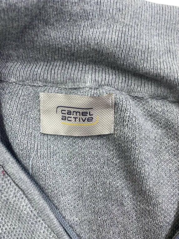 CAMEL ACTIVE ΖΑΚΕΤΑ ΠΛΕΚΤΗ CASUAL ΜΕ ΦΕΡΜΟΥΑΡ ΓΚΡΙ ΑΝΔΡΙΚΗ L