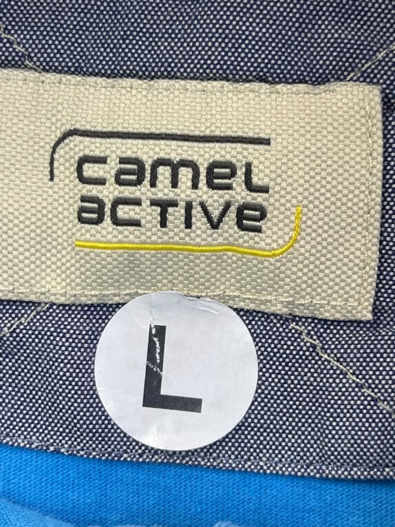 CAMELOT ACTIVE POLO SHIRT MINIMAL BLUE ΑΝΤΡΙΚΟ PRE OWNED L