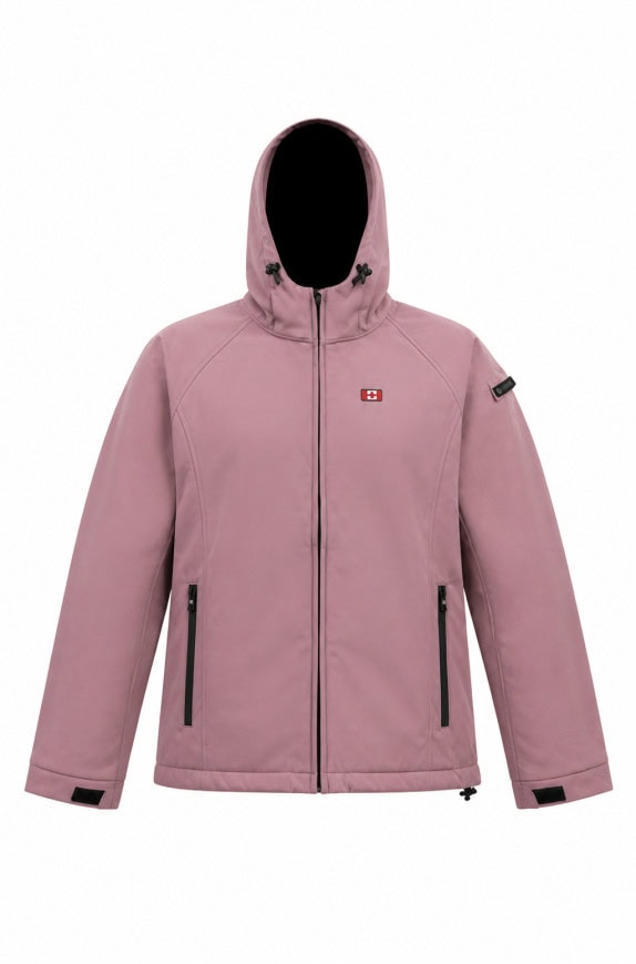 CANADIAN PEAK ZIP HOODIE MINIMAL ΡΟΖ ΑΝΤΡΙΚΟ PRE OWNED XXL