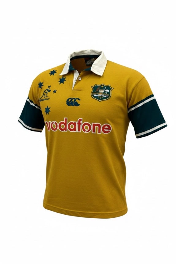 CANTERBURY ΦΑΝΕΛΑ ΡΑΓΚΜΠΙ RETRO SPORTSWEAR ΧΡΥΣΗ ΑΝΤΡΙΚΟ PRE OWNED M