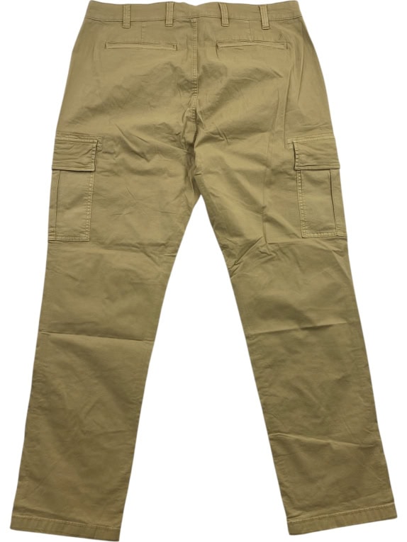 Pantaloni cargo casual utility beige da uomo XXL