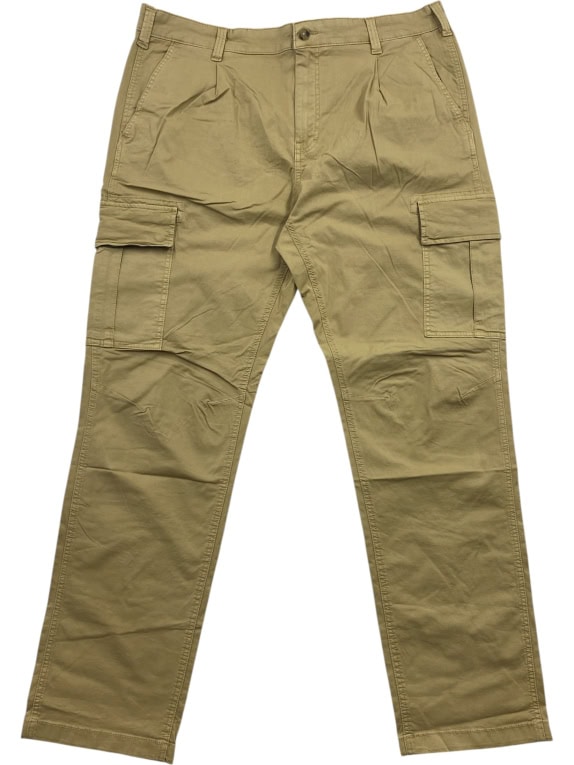 Cargo Παντελόνι Casual Utility Μπεζ Ανδρικό XXL